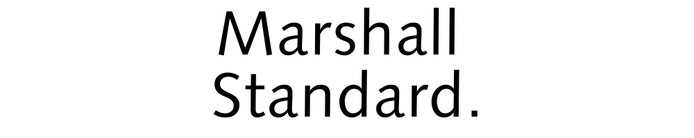 marshall standard